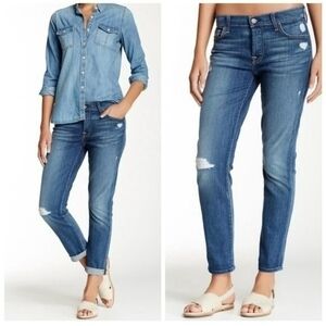 7 For All Mankind Boyfriend Skinny Josefina Jeans
